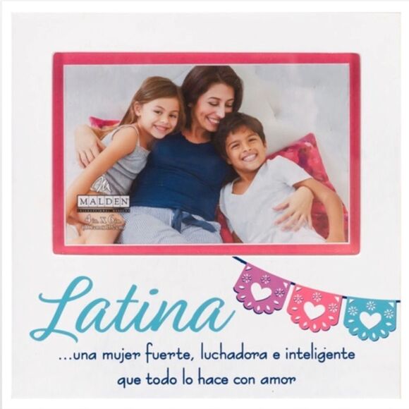 New Hispanic White 4X6 Picture Frame - Picture 2 of 15
